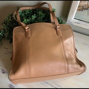 Coach Vintage Envelope style leather tote …